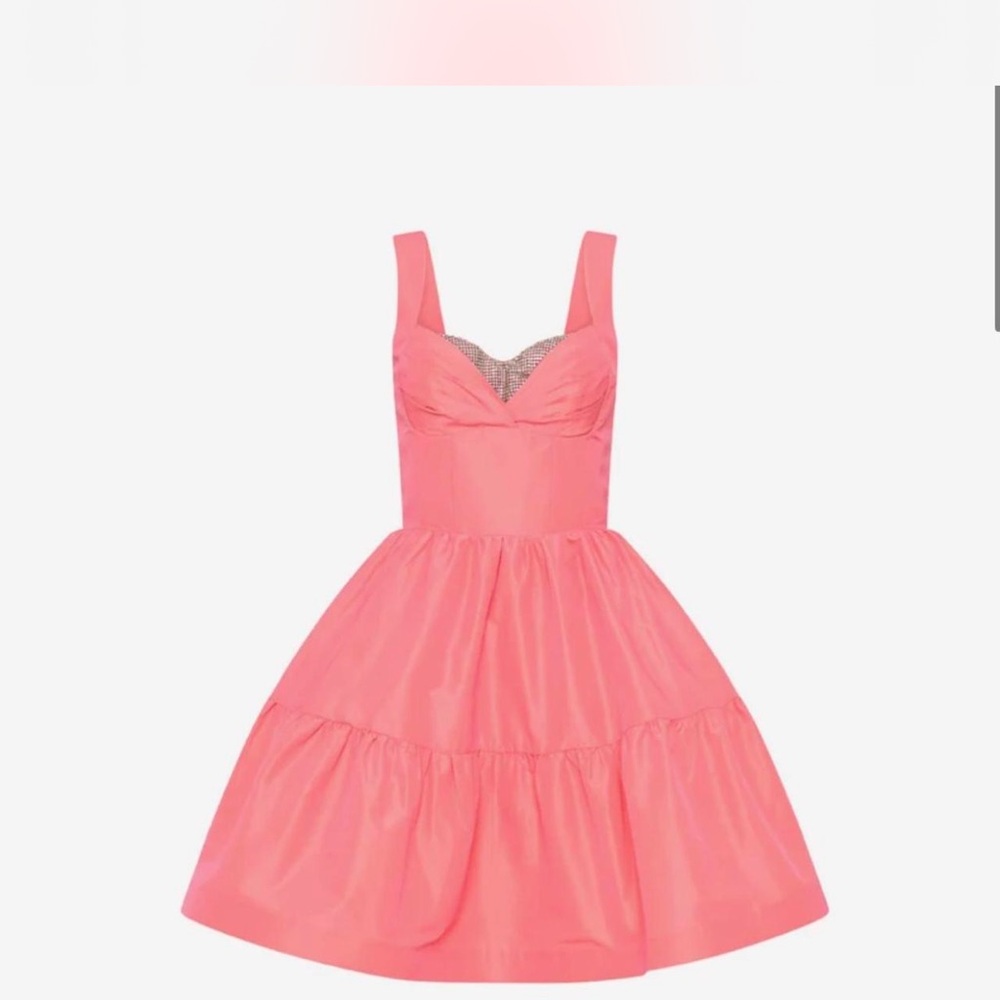 Rebecca Vallance Pink Sleeveless Mini Dress